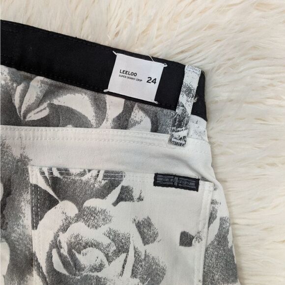 Hudson Jeans 'Leeloo' Colorblock Crop Skinny Jeans - Picture 5 of 9